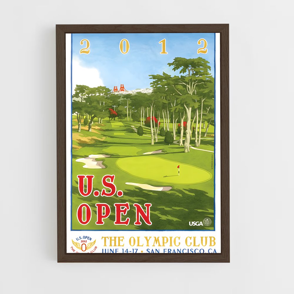Poster open golf (vue 5)